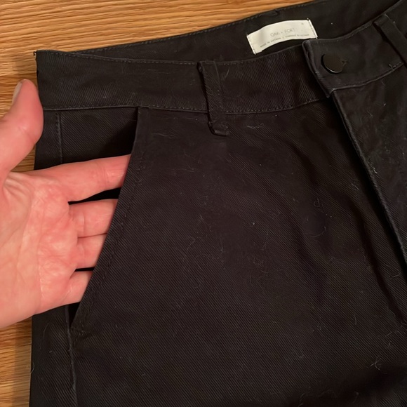 Oak and Fort Wide Leg Denim Pants size 28 - Picture 2 of 6